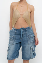 Load image into Gallery viewer, Modern x Gold Chainlink Flowy Bralette (S-L)