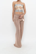 Load image into Gallery viewer, SUPERDOWN x Rose Gold Mesh Metallic Skirt (S, M)