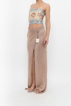 Load image into Gallery viewer, SUPERDOWN x Rose Gold Mesh Metallic Skirt (S, M)
