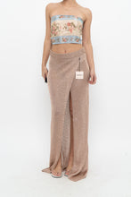 Load image into Gallery viewer, SUPERDOWN x Rose Gold Mesh Metallic Skirt (S, M)