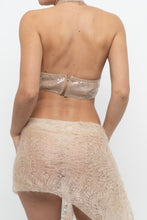Load image into Gallery viewer, MISSGUIDED x Beige Sequin Tank (S)