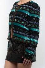 Load image into Gallery viewer, Vintage x Made in India x VANESSA STEVENS Beaded Silk Jacket (XS-M)