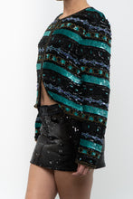 Load image into Gallery viewer, Vintage x Made in India x VANESSA STEVENS Beaded Silk Jacket (XS-M)