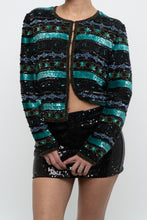 Load image into Gallery viewer, Vintage x Made in India x VANESSA STEVENS Beaded Silk Jacket (XS-M)