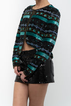 Load image into Gallery viewer, Vintage x Made in India x VANESSA STEVENS Beaded Silk Jacket (XS-M)