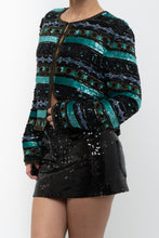 Load image into Gallery viewer, Vintage x Made in India x VANESSA STEVENS Beaded Silk Jacket (XS-M)