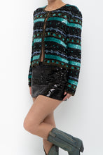 Load image into Gallery viewer, Vintage x Made in India x VANESSA STEVENS Beaded Silk Jacket (XS-M)