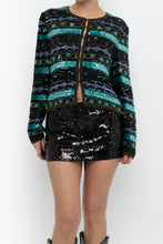 Load image into Gallery viewer, Vintage x Made in India x VANESSA STEVENS Beaded Silk Jacket (XS-M)