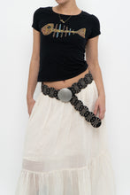 Load image into Gallery viewer, Vintage x DOLCE &amp; GABANNA Fish Sequin Baby Tee (XS, S)