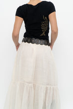Load image into Gallery viewer, Vintage x DOLCE &amp; GABANNA Fish Sequin Baby Tee (XS, S)