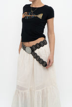 Load image into Gallery viewer, Vintage x DOLCE &amp; GABANNA Fish Sequin Baby Tee (XS, S)