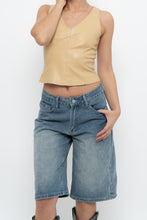 Load image into Gallery viewer, Vintage x Made in Canada x DANIER LEATHER Beige Leather Tank (XS)