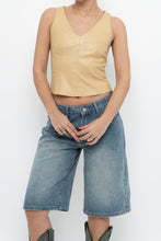 Load image into Gallery viewer, Vintage x Made in Canada x DANIER LEATHER Beige Leather Tank (XS)