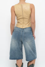 Load image into Gallery viewer, Vintage x Made in Canada x DANIER LEATHER Beige Leather Tank (XS)
