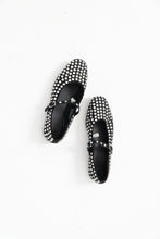 Load image into Gallery viewer, Modern x Black Rhinestone Flats (7, 7.5)