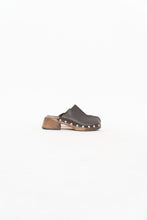 Load image into Gallery viewer, MANGO x Made in Spain x Brown Leather Studded Clogs (7)