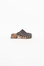 Load image into Gallery viewer, MANGO x Made in Spain x Brown Leather Studded Clogs (7)