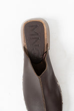 Load image into Gallery viewer, MANGO x Made in Spain x Brown Leather Studded Clogs (7)