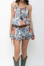 Load image into Gallery viewer, ELIZABETH &amp; JAMES x Blue Rose Silk Drop-Waist Dress (XS, S)