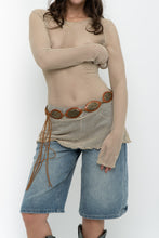Load image into Gallery viewer, Vintage x Tan Netted Stretchy Mini Dress (S-L)