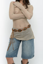 Load image into Gallery viewer, Vintage x Tan Netted Stretchy Mini Dress (S-L)