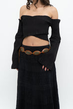 Load image into Gallery viewer, Modern x Black Cinched Off-Shoulder Long Sleeve (M, L)