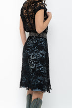 Load image into Gallery viewer, Vintage x Made in Italy x Lace Embroidered Midi Dress (XS-M)