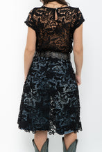 Load image into Gallery viewer, Vintage x Made in Italy x Lace Embroidered Midi Dress (XS-M)