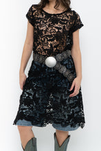 Load image into Gallery viewer, Vintage x Made in Italy x Lace Embroidered Midi Dress (XS-M)