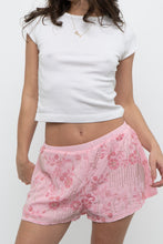 Load image into Gallery viewer, PEPPER MAYO x Pink Beaded Shorts (L)