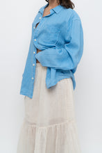 Load image into Gallery viewer, Vintage x TOMMY BAHAMA Blue Linen Buttonup (S-XL)