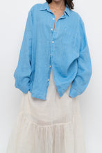 Load image into Gallery viewer, Vintage x TOMMY BAHAMA Blue Linen Buttonup (S-XL)