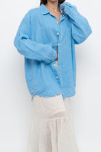 Load image into Gallery viewer, Vintage x TOMMY BAHAMA Blue Linen Buttonup (S-XL)