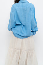Load image into Gallery viewer, Vintage x TOMMY BAHAMA Blue Linen Buttonup (S-XL)