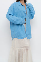 Load image into Gallery viewer, Vintage x TOMMY BAHAMA Blue Linen Buttonup (S-XL)