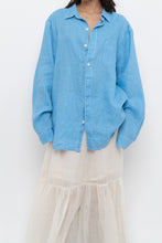 Load image into Gallery viewer, Vintage x TOMMY BAHAMA Blue Linen Buttonup (S-XL)