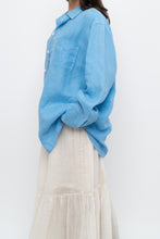 Load image into Gallery viewer, Vintage x TOMMY BAHAMA Blue Linen Buttonup (S-XL)