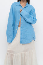 Load image into Gallery viewer, Vintage x TOMMY BAHAMA Blue Linen Buttonup (S-XL)