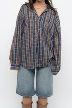 Load image into Gallery viewer, Vintage x Blue, Green Plaid Cotton Buttonup (XS-L)