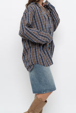 Load image into Gallery viewer, Vintage x Blue, Green Plaid Cotton Buttonup (XS-L)