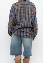 Load image into Gallery viewer, Vintage x Blue, Green Plaid Cotton Buttonup (XS-L)