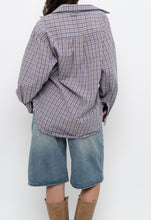 Load image into Gallery viewer, Vintage x Purple Plaid Cotton Flannel (XS-M)