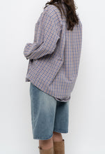 Load image into Gallery viewer, Vintage x Purple Plaid Cotton Flannel (XS-M)