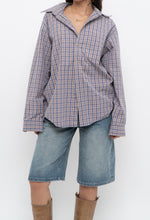 Load image into Gallery viewer, Vintage x Purple Plaid Cotton Flannel (XS-M)