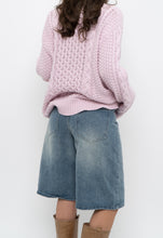 Load image into Gallery viewer, Vintage x SPORTING LIFE Baby Pink Cable Knit Cotton Sweater (S-L)