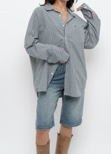 Load image into Gallery viewer, LACOSTE x Blue, Green Plaid Cotton Buttonup (S-XL)