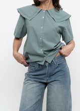Load image into Gallery viewer, Modern x KEITTO Teal Cotton Collared Buttonup (S-L)