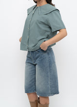 Load image into Gallery viewer, Modern x KEITTO Teal Cotton Collared Buttonup (S-L)