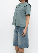 Load image into Gallery viewer, Modern x KEITTO Teal Cotton Collared Buttonup (S-L)