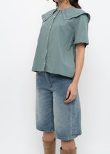 Load image into Gallery viewer, Modern x KEITTO Teal Cotton Collared Buttonup (S-L)